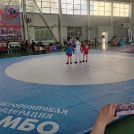 Борцовский ковер для самбо